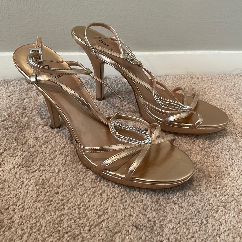 Worn once heels.